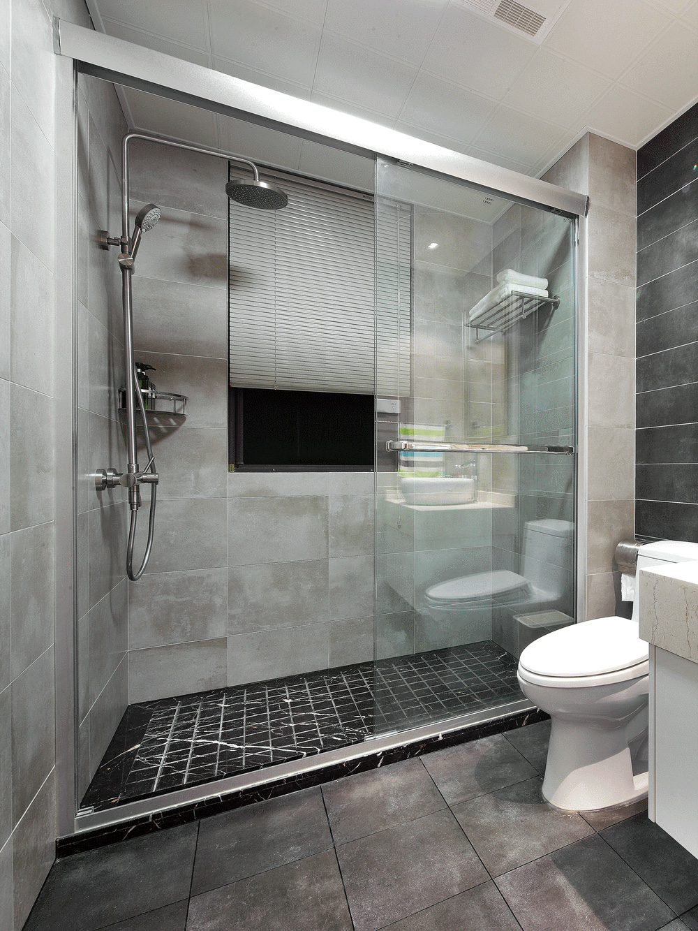 南宁保利领秀前城三居145平米北欧风格室内装修案例-卫生间 南宁保利领秀前城三居145平米北欧风格室内装修案例-卫生间